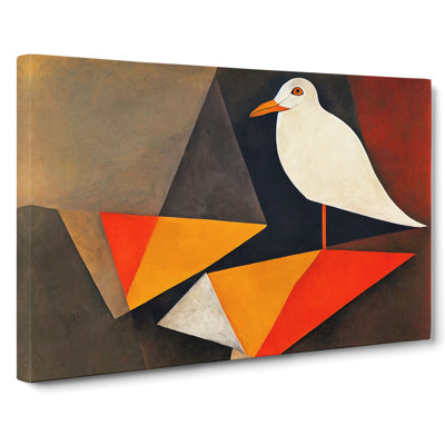 Seagull Abstract Vol.2 - Wrapped Canvas