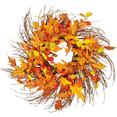 Couronne de brindille naturelle 24 po