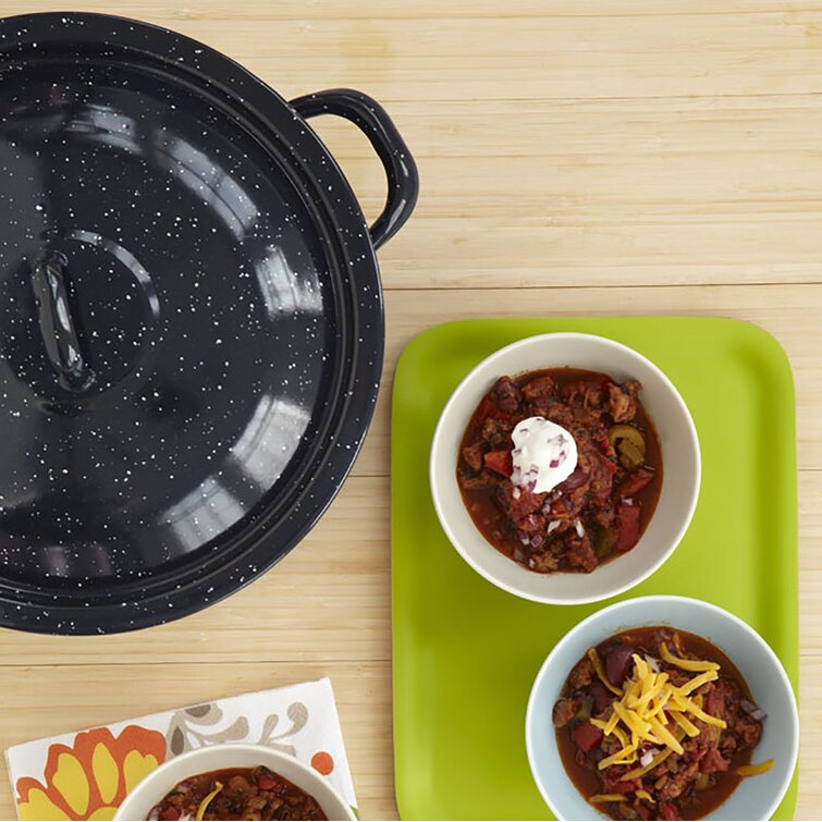 IMUSA IMUSA PTFE Nonstick Dutch Oven with Glass Lid 10 Quart, Charcoal -  IMUSA