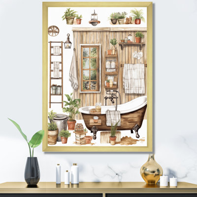 " Natural Bathroom Decor XXXIX "