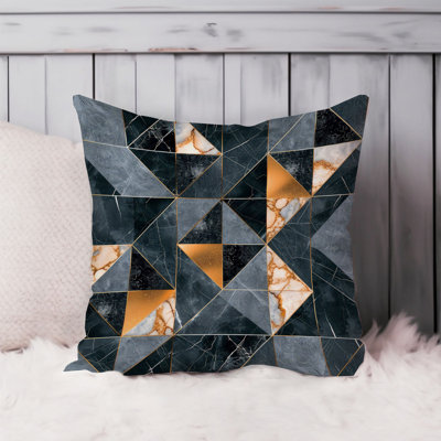 Abstract Geode Shapes VI Modern