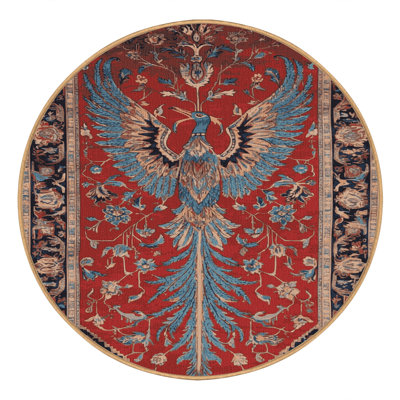 Tapis brun lavable à la machine