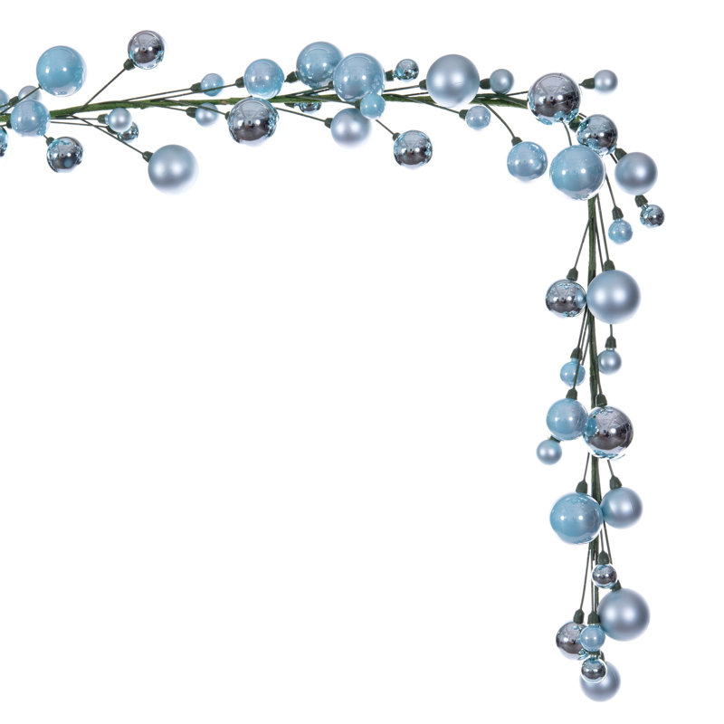 Guirlande Vickerman 6 pi., Bleu pastel
