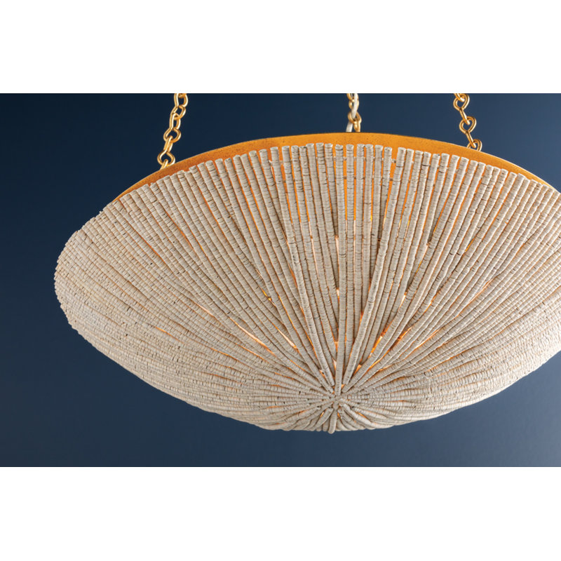 SUMMERSIDE Pendant, 6.5" H x 24.75" W x 24.75" D