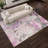Premium Machine Washable Mayfield AMF2264 Floral Rug-1298979158-1298979149