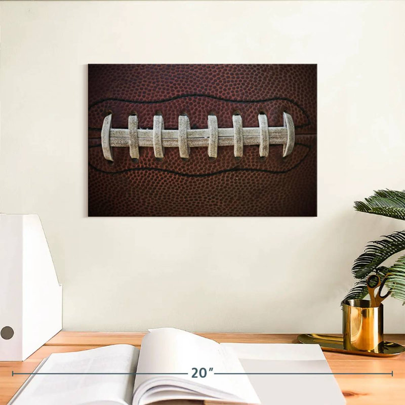 Lacets de football Sireci, H 8 po x l 12 po