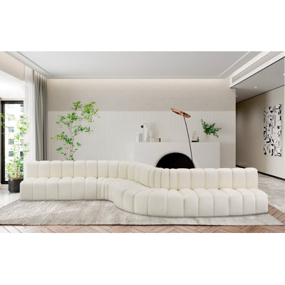 Humayun Upholstered 197'' Sofa