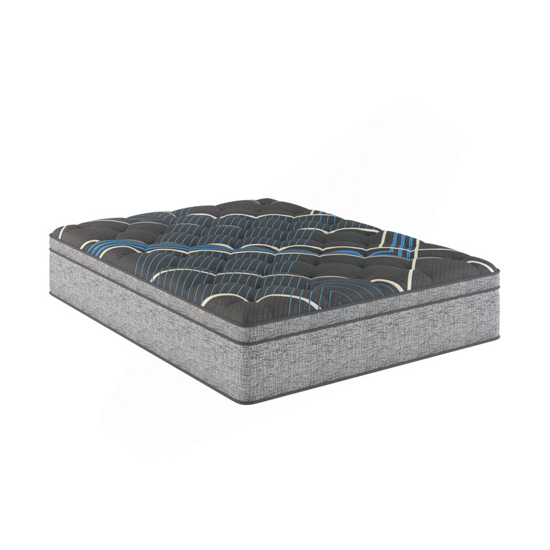 Restonic Comfort Care 15" Euro Top Hybrid Mattress, Individual Pocketed Coil Mattress , Plush Comfort, Full, 15", Full