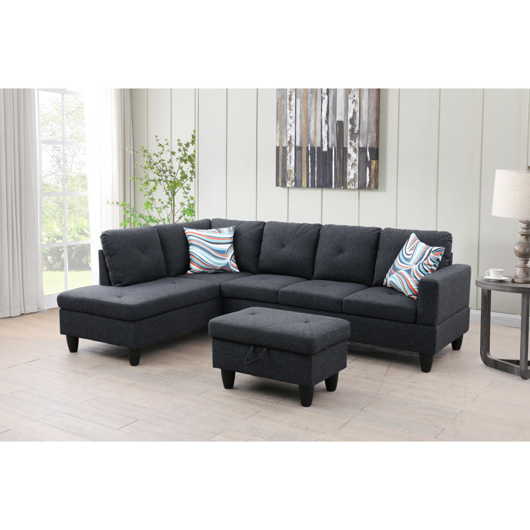Evelyngrace 3 - Piece Upholstered Sectional