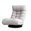 Chaise pliante inclinable - Métal, lin, sections pliantes ergonomiques réglables, offrant un soutien optimal