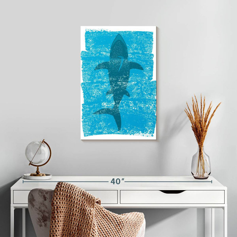Brampt Simple Shark, 24" H x 16" W