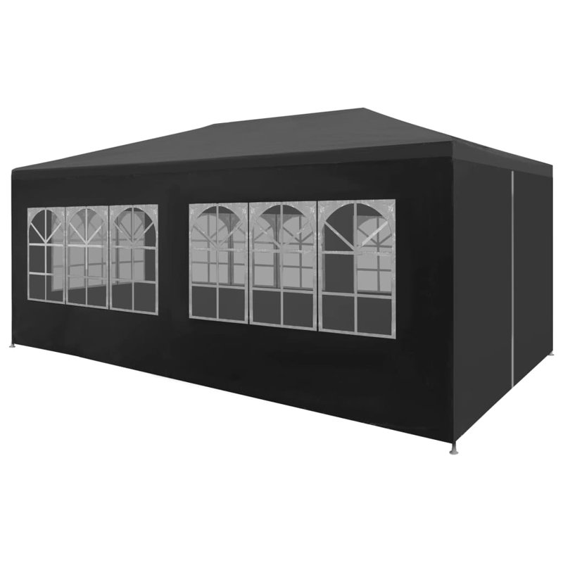 3m x 6m Steel Party Tent, Anthracite