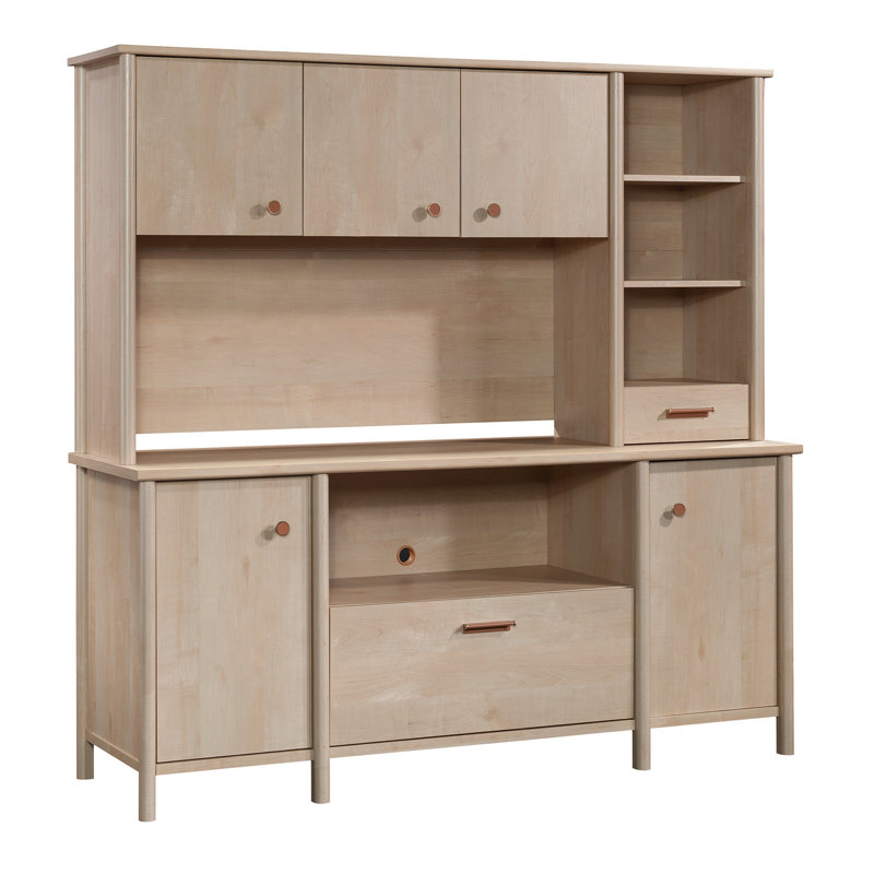 Crédence pour bureau à domicile avec huche
