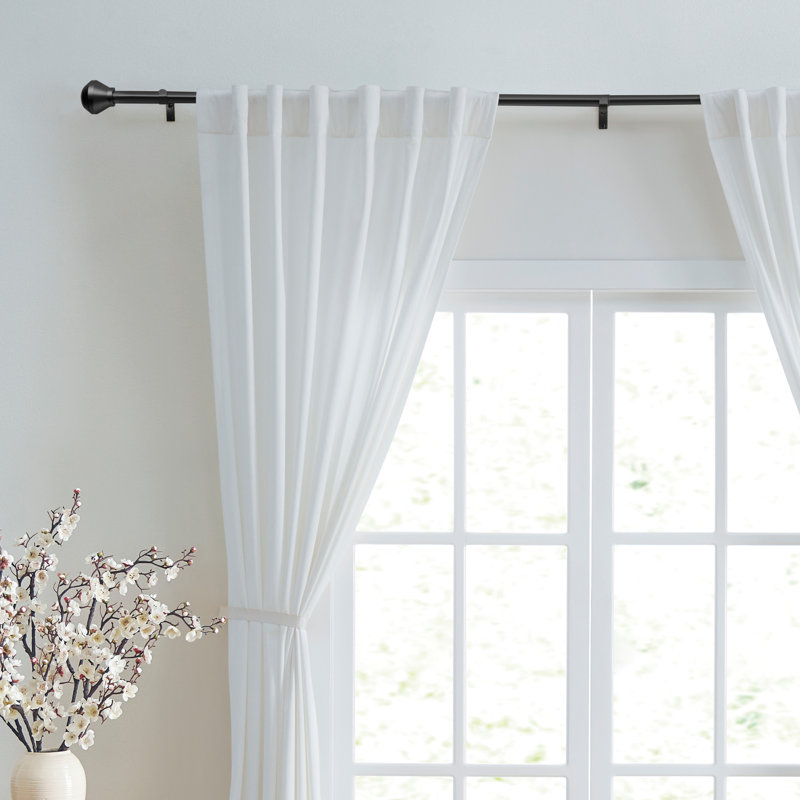 DKNY Conrad Steel Curtain Hardware Accessory