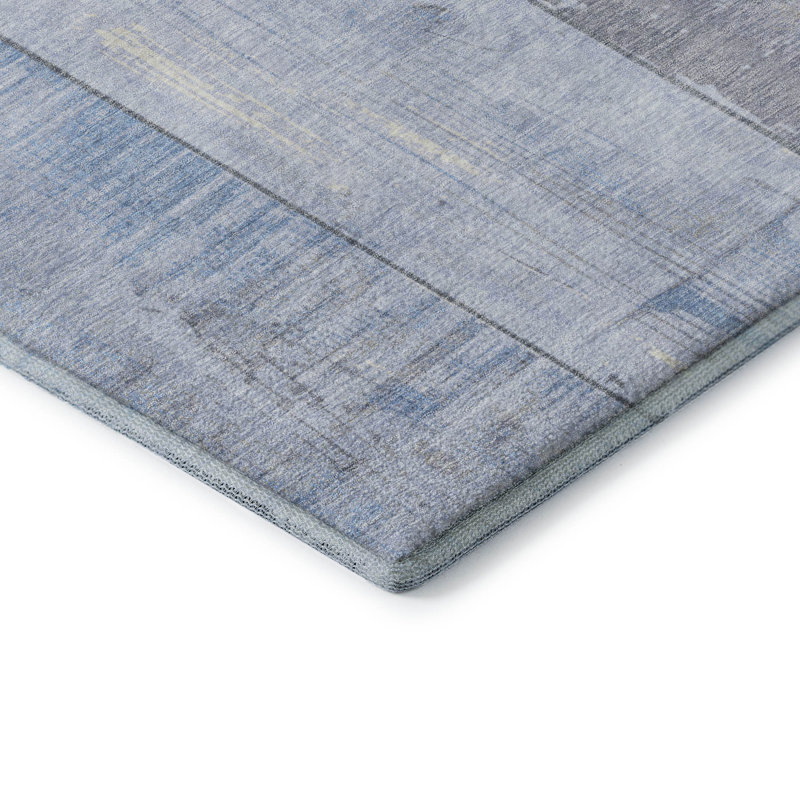 Premium Machine Washable Crestover AMF1877 Geometric Rug, Rectangle 10' x 14'