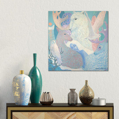 Arctic Family by Daria Borisova - Gallery-Wrapped Canvas Giclée on Canvas
