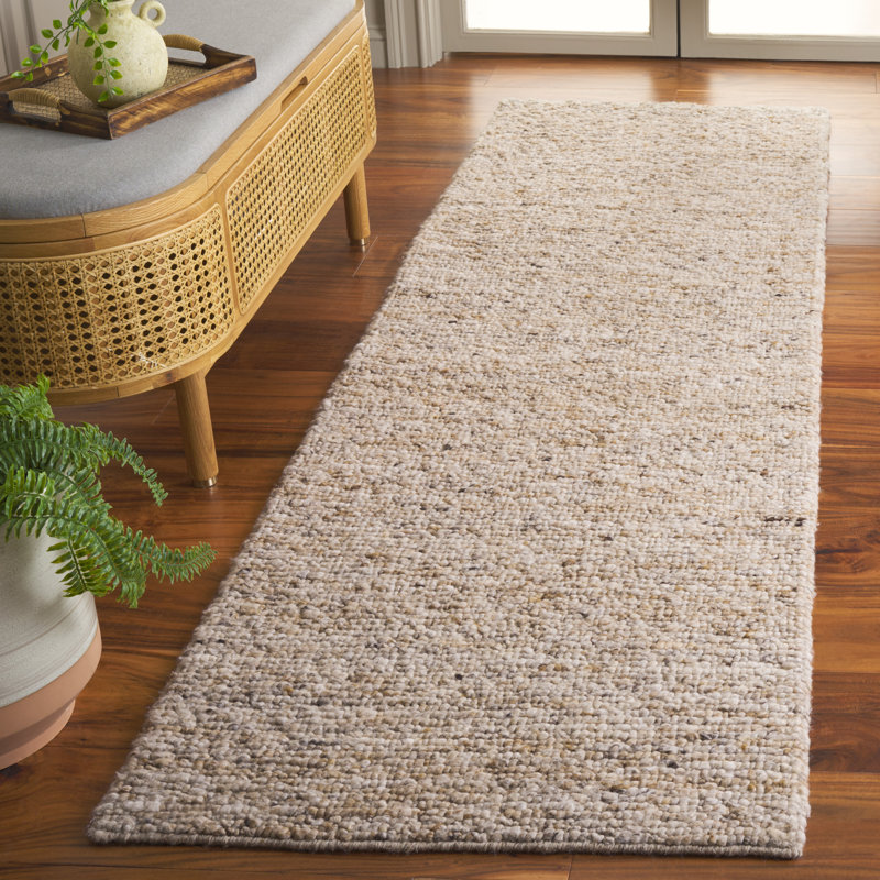 Grian Natura Hand Woven Performance Rug, Runner 2'3" x 8'