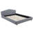 Velvet Upholstered Platform Bed