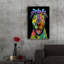Winston Porter «That Smile» par Dean Russo Studios, art mural en verre acrylique ACR-40097-677402061