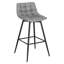 Upholstered Counter Stool with Metal Frame-61601235-135456941