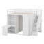 Lit mezzanine avec garde-robe-1186695950