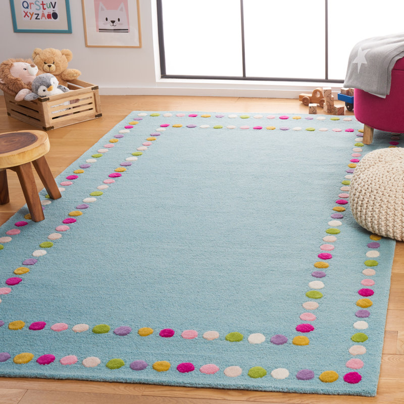 Safavieh Kids Hand Tufted 85% Wool And 15% Cotton With Latex Rug, Rectangle 3' x 5'