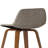 Randolph Upholstered Bentwood Mid-Century Modern Bar & Counter Stool with Chrome Footrest (Set of 2)-88841782