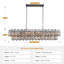 Lustre rectangulaire en cristal-1309492635