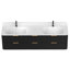 Meuble-lavabo mural moderne avec lavabo et 6 tiroirs Modern-133678034-133678036