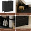 Armoire de rangement à piédestal de style moderne, armoire de salle de bain sous lavabo-125974289