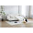 Beige Velvet Upholstered Daybed