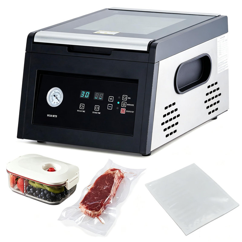 Scelleuse sous vide pour chambre 11,5 "avec mode marinade, scellant haute performance pour la maison et le commerce