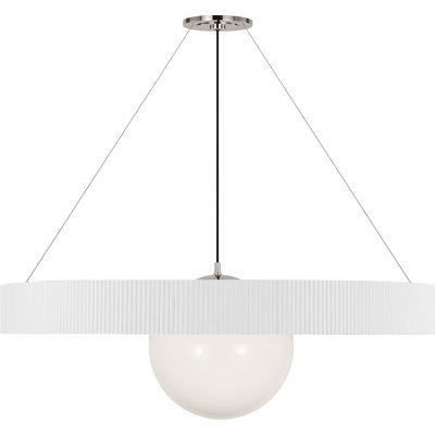 Arena 53" Ring and Globe Chandelier