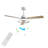 52'' Ceiling Fan Light With Remote