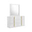 Commode 6 tiroirs avec miroir Moaaz