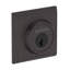 Chamfered Square Deadbolt Single Cylinder Deadbolt in Satin Nickel-1079365524