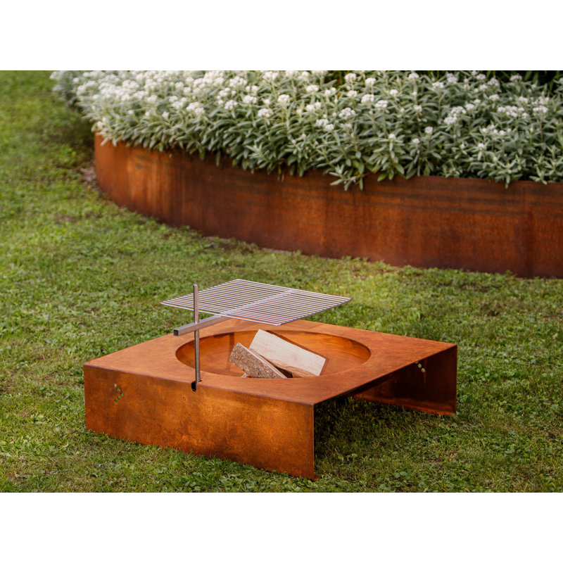 Sanders Steel Charcoal Smokeless Fire Pit