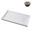 72 in. x 36 in. Alcove Acrylic Shower Base in Glossy White With Right Drain, Drain Included-115368104