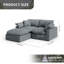 Canapé modulaire rembourré en nuage, canapé confortable et moderne, rembourré de duvet, sièges profonds convertibles pour salon, salon, chambre à coucher-599870223