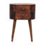 Hibbell 35cm W Solid Wood Bedside Table