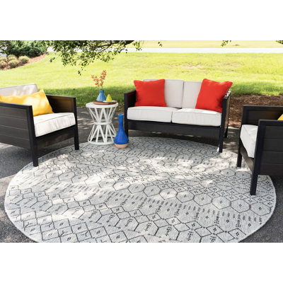 Tapis gris / gris anthracite Bourke