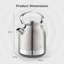 Swan SK14631 Retro Traditional Kettle, Rapid Boil, Removable Limescale Filter, Easy Pour, 360 Degree Base, Water Indicator Window and Boil Dry Protection 1.7L, 3KW