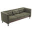 Canapé à accoudoirs carrés en polyester touffeté l 78 po Finchley-1496723217