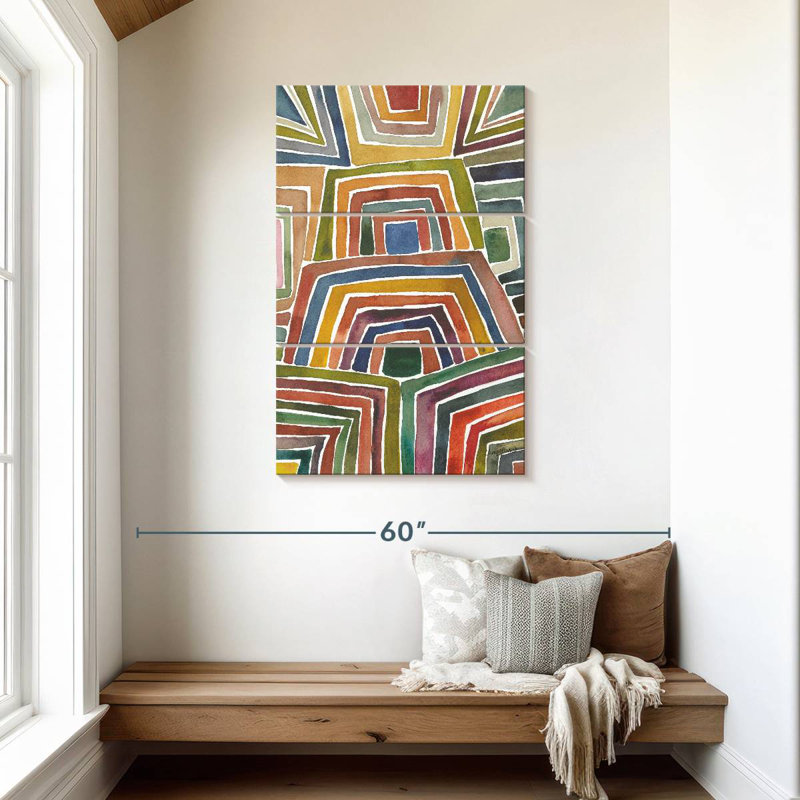 Rayures II, 45" H x 28" W