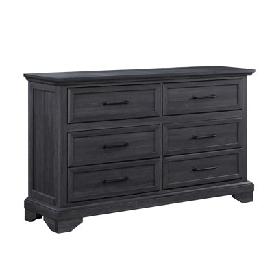 60" Wide Dresser in a Charcoal Finish