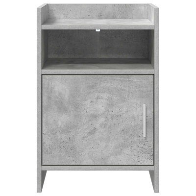 40cm W Composite Bedside Table