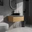 Meuble-lavabo flottant 30 po avec lavabo en céramique et tiroir à fermeture en douceur-1784223029