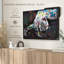 Animal "Peinture murale chat siamois"-101780259