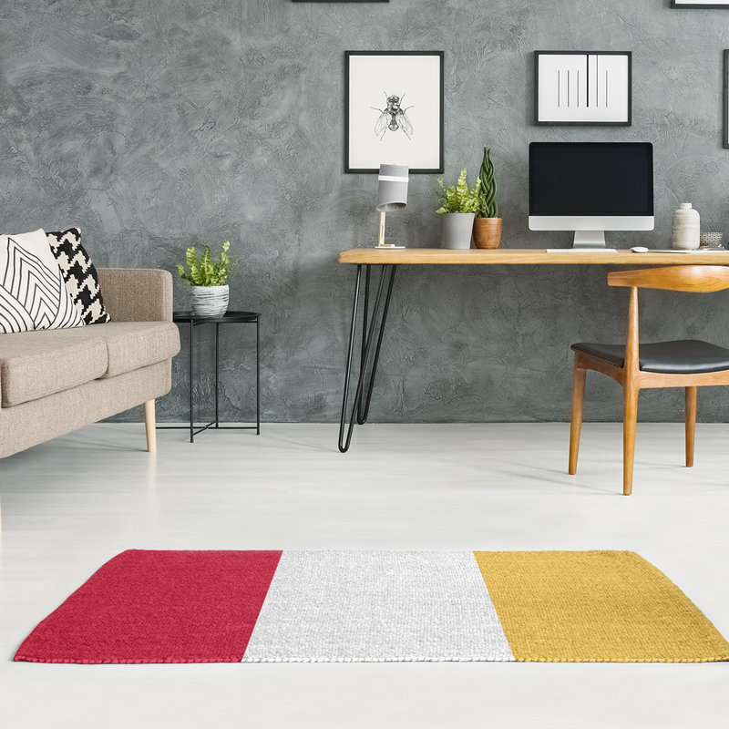 Chenille Indoor Rug, Rectangle 4' x 6'