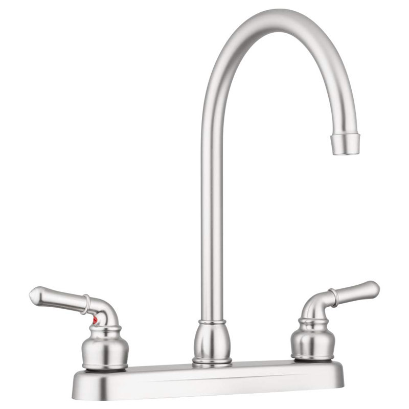 Pacific Bay Lynden Kitchen Faucet, Brushed Satin Nickel